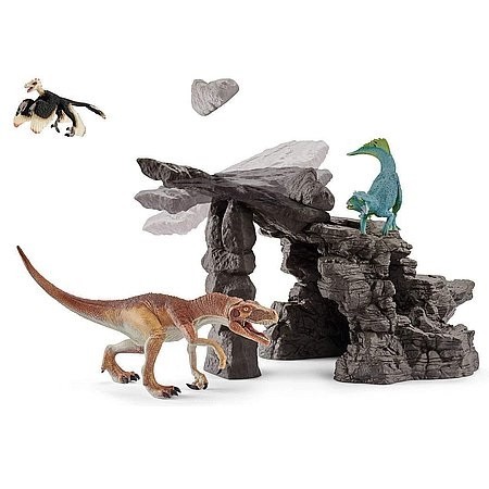 Schleich Dinoszaurusz készlet barlanggal - KP JÁTÉK