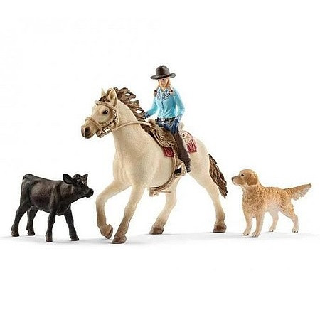 Schleich western lovas állatokkal - KP JÁTÉK