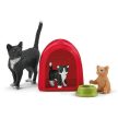 Schleich játékélmény aranyos cicáknak - KP JÁTÉK