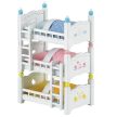 Sylvanian Families Emeletes ágy hármas ikreknek - KP JÁTÉK