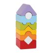 Cubika Fa toronyépítő 8 db - KP JÁTÉK