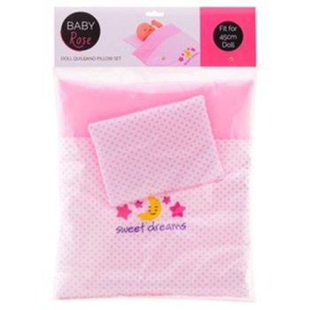 Johntoy Baba párna és paplan készlet játék babákhoz - KP JÁTÉK