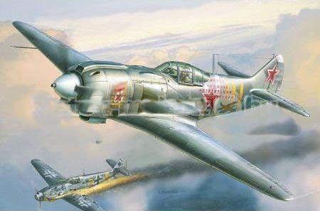 Zvezda La-5FN Soviet Fighter winterior 1:48 - KP JÁTÉK