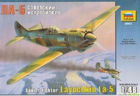 Zvezda Lavochkin La-5 Soviet Fighter 1:48 - KP JÁTÉK