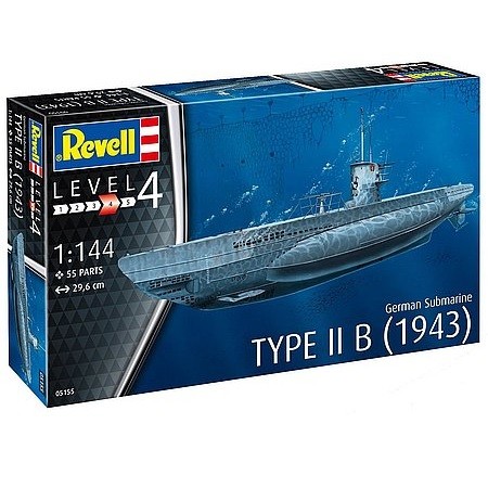 Revell German Submarine Type IIB [1943] 1:144 - KP JÁTÉK