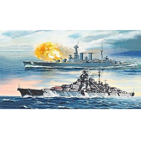 Revell Battle Set HMS HOOD vs. BISMARCK - 80th Anniversary 1:700 - KP JÁTÉK