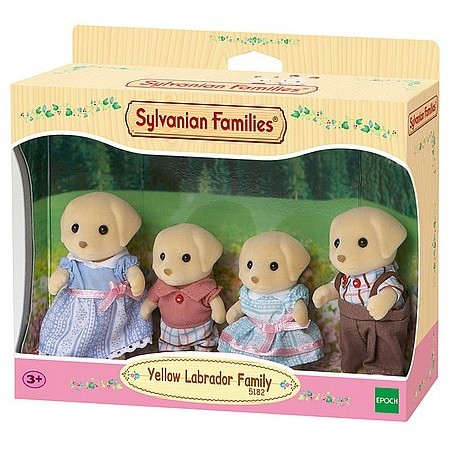 Sylvanian Families sárga Labrador kutyus család - KP JÁTÉK