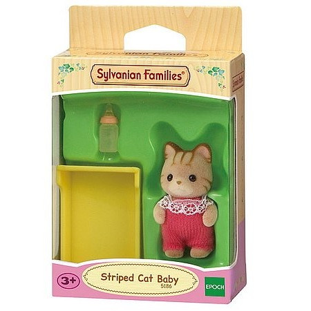 Sylvanian Families Csíkos cica bébi - KP JÁTÉK