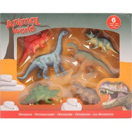 Dinoszaurusz figura 6 darabos készlet - KP JÁTÉK