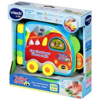  V-Tech Toot-Toot Egy tűzoltóautó sikeres napja - Hangoskönyv - KP