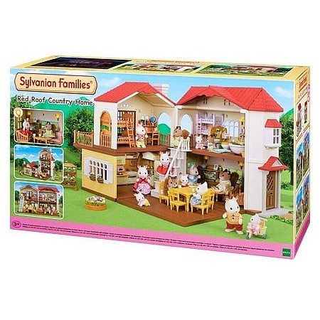 Sylvanian Families Piros tetős vidéki ház - KP JÁTÉK