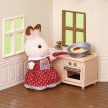 Sylvanian Families Piros tetős kezdő ház szett - KP JÁTÉK