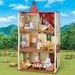 Sylvanian Families Piros tetős emeletes tornyos ház - KP JÁTÉK