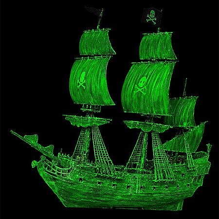 Revell Ghost Ship [incl. night color] 1:150 - KP JÁTÉK