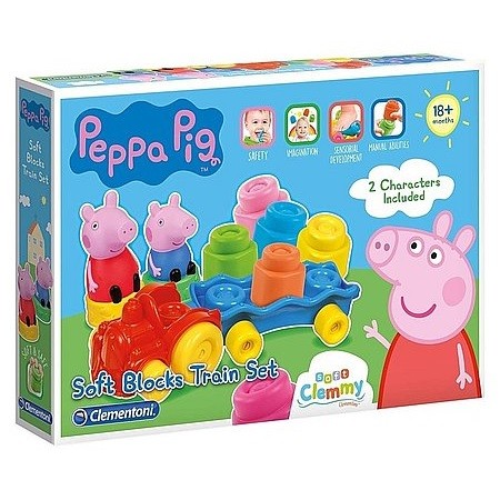 Clemmy Peppa Malac vonatszett - KP JÁTÉK