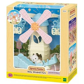 Sylvanian Families Bébi vidámpark szélmalommal - KP JÁTÉK
