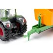 SIKU Fendt traktor horogemelős pótkocsival - KP JÁTÉK