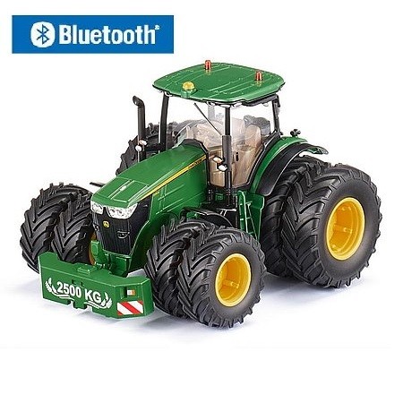 SIKU John Deere 7290R traktor iker gumikkal és bluetooth vezérléssel - KP JÁTÉK