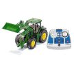 SIKU John Deere 7310R traktor homlokrakodóval - KP JÁTÉK