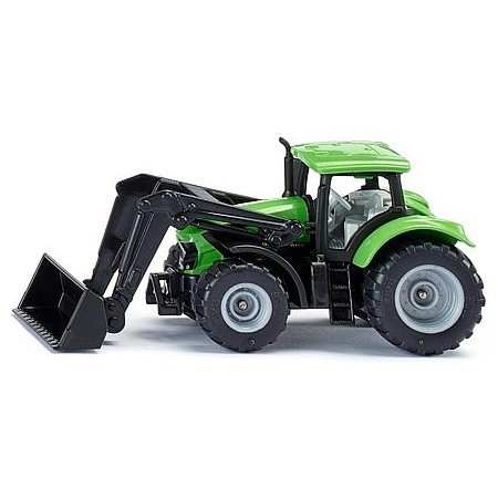 SIKU Deutz-Fahr traktor homlokrakodóval - KP JÁTÉK