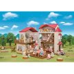 Sylvanian Families Piros tetős vidéki ház világítással - KP JÁTÉK
