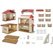 Sylvanian Families Piros tetős vidéki ház világítással - KP JÁTÉK
