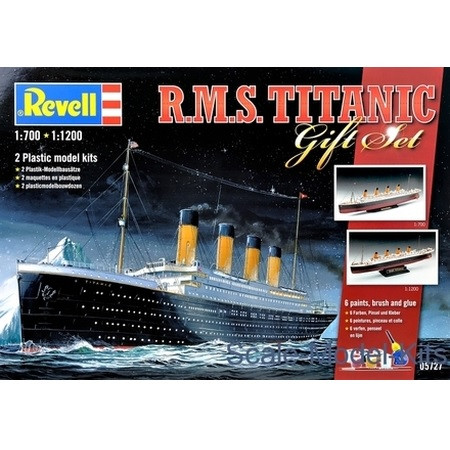 Revell Gift Set R.M.S.Titanic 1:700 és 1:1200 - KP JÁTÉK