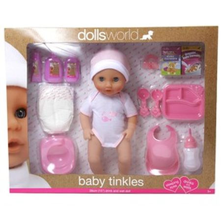 Baby Tinkles játékbaba kiegészítőkkel - 38 cm - KP JÁTÉK