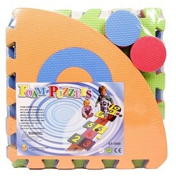 Ugróiskola habszivacs 10 darabos szőnyeg puzzle - KP JÁTÉK