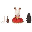 Sylvanian Families Városi hegedűművész csoki nyuszi - KP JÁTÉK