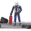 Bruder Bworld Tűzoltó figura kiegészítőkkel - KP JÁTÉK