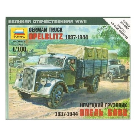 Zvezda German Truck Opel Blitz 1937-1944 1:100 - KP JÁTÉK