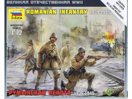 Zvezda Romanian Infantry WWII 1:72 - KP JÁTÉK