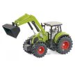SIKU Claas Axion 850 traktor homlokrakodóval és Fliegl utánfutóval - KP JÁTÉK