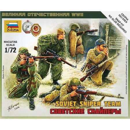Zvezda Soviet Snipers 1:72 - KP JÁTÉK