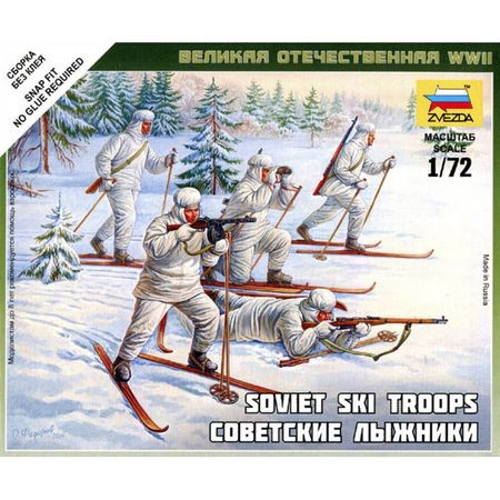 Zvezda Soviet Skiers 1:72 - KP JÁTÉK