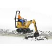 Bruder Bworld JCB Micro markológép 8010 CTS építőipari munkással - KP JÁTÉK