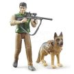 Bruder Bworld Erdész felszereléssel és kutyával - KP JÁTÉK