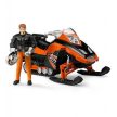 Bruder Bworld Snowmobil vezetővel és felszereléssel - KP JÁTÉK