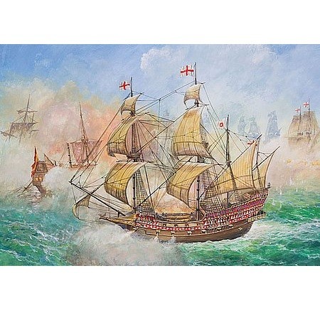 Zvezda English ship Revenge 1:350 - KP JÁTÉK