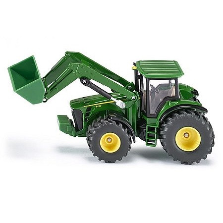 SIKU John Deere traktor homlokrakodóval - KP JÁTÉK