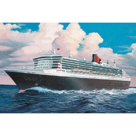 Revell Model szett Ocean Liner Queen Mary 2 1:1200 - KP JÁTÉK
