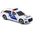 Bburago Audi A6 szirénázó magyar rendőrautó oldalnézetből - KP JÁTÉK