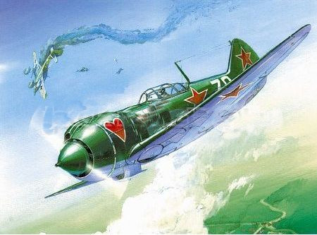 Zvezda Lavotchkin LA-5 FN Soviet Fighter 1:72 - KP JÁTÉK