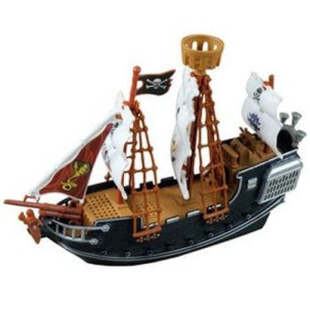 Műanyag kalózhajó - 25 cm - KP JÁTÉK