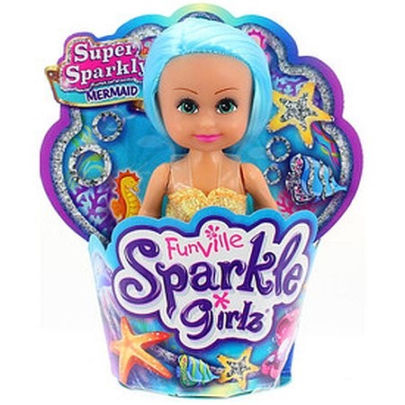 Sparkle Girlz sellő baba - 10 cm - KP JÁTÉK