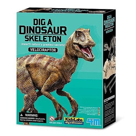 4M dinoszaurusz régész készlet - Velociraptor - KP JÁTÉK