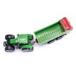 SIKU Deutz-Fahr traktor univerzális szóró utánfutóval - KP JÁTÉK