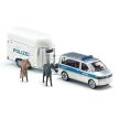 SIKU Rendőrautó lószállító utánfutóval - KP JÁTÉK
