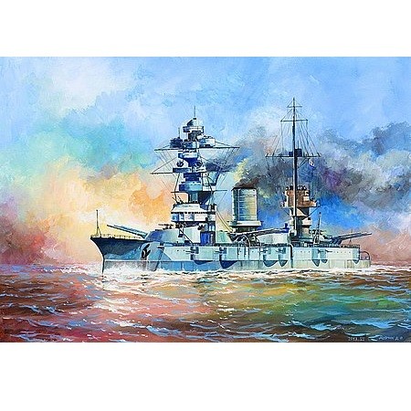 Zvezda Soviet Battleship Marat 1:350 - KP JÁTÉK